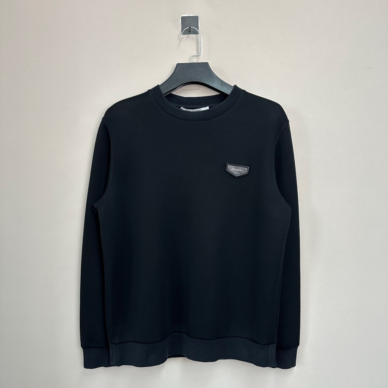 99新 Givenchy/纪梵希 皮牌标语字母卫衣/M码/价7900