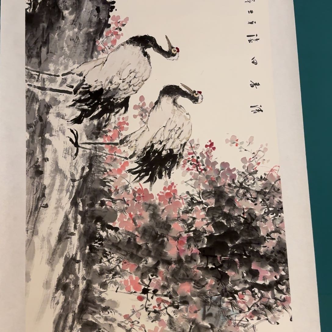 国画董老师作品画作