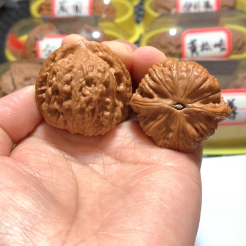 文玩核桃吊坠平底锅