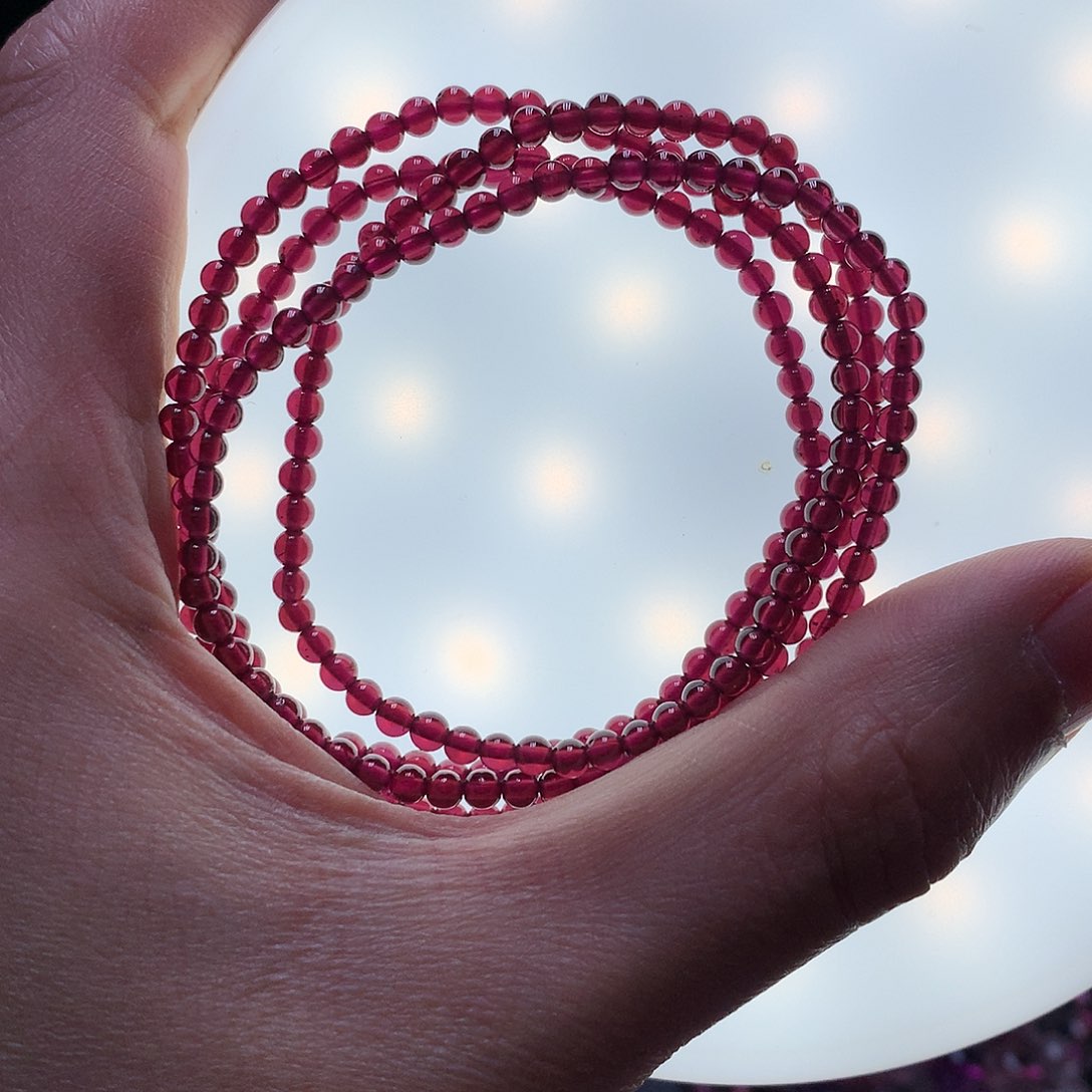 石榴石手链未镶嵌