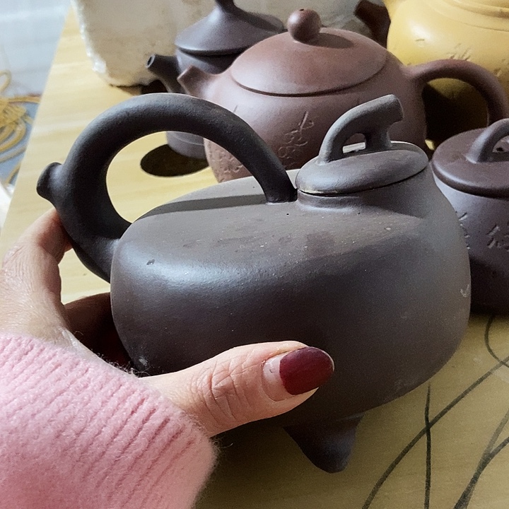 全手工制作宜兴紫砂茶壶