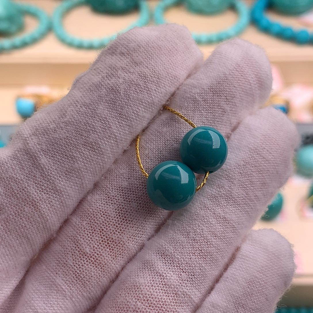 绿松石珠宝奇石未镶嵌