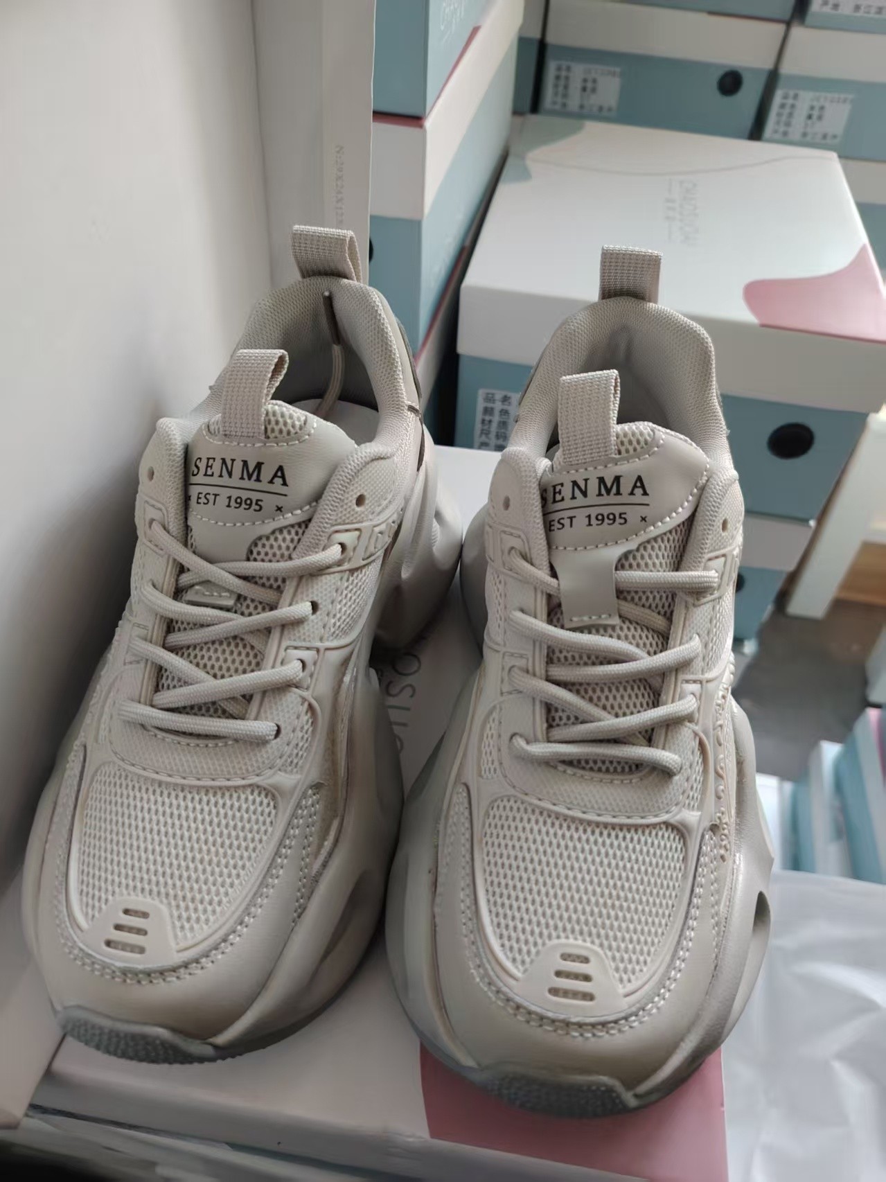 2025新款欧洲站潮牌时尚百搭老爹鞋女款【JC12089】