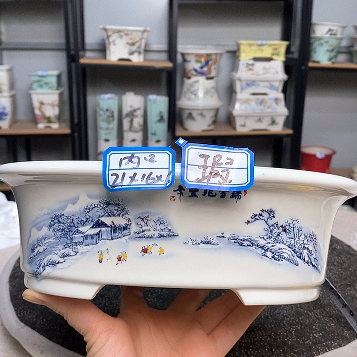 紫砂的花盆很漂亮45