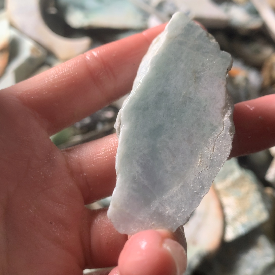 翡翠颈饰未镶嵌缅甸翡翠