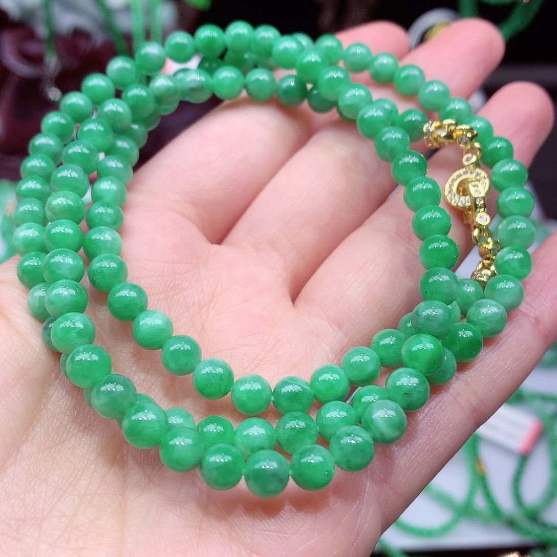 翡翠未镶嵌手链翡翠