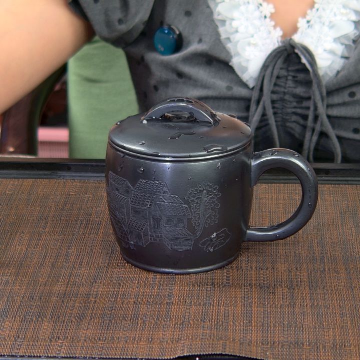 茶杯紫砂高货放漏