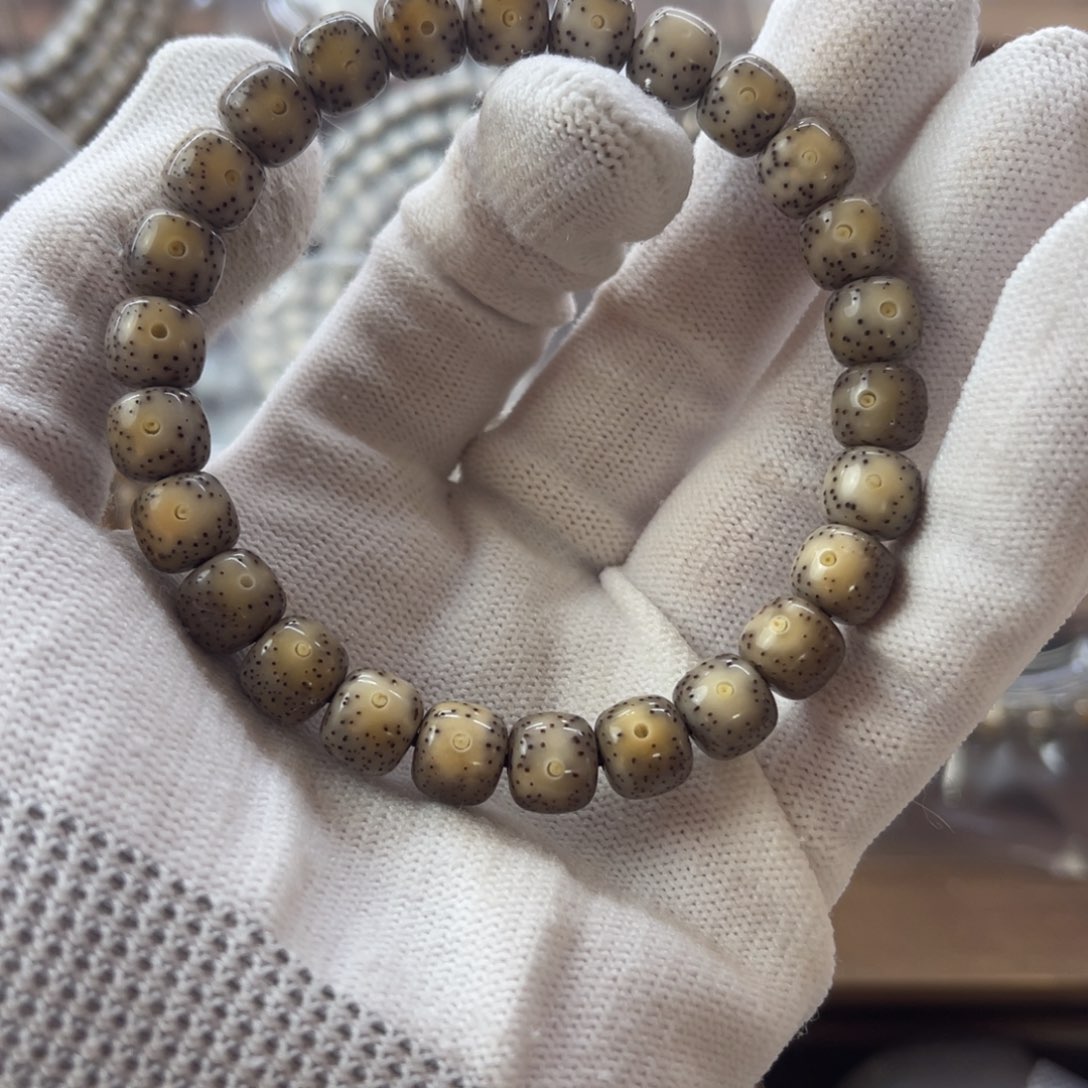 吊坠星月菩提98火烧云双留白小细星