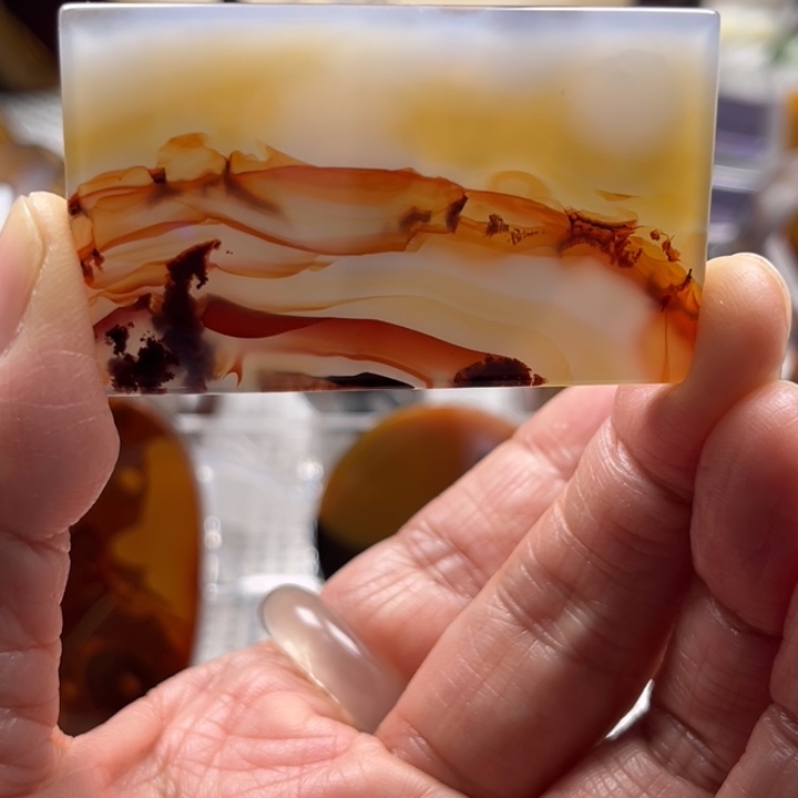 玛瑙/玉髓未镶嵌吊坠(不含链)