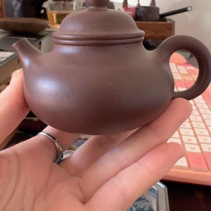 老紫泥精工半手小容天130CC