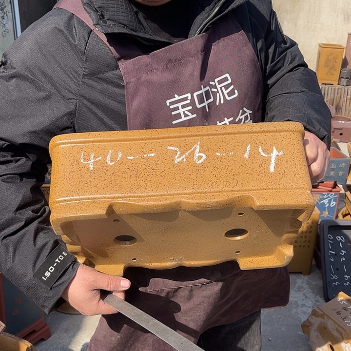 紫砂花盆紫砂等传统