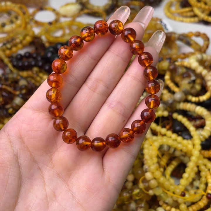 琥珀未镶嵌珠宝奇石