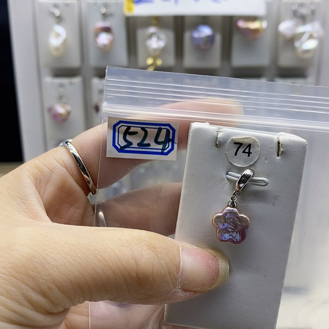 颈饰合金淡水珍珠