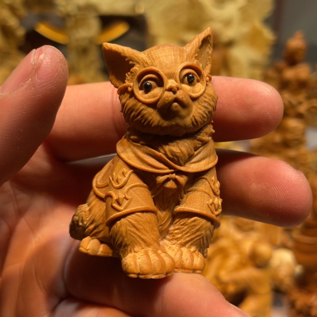 黄杨木小叶博士猫