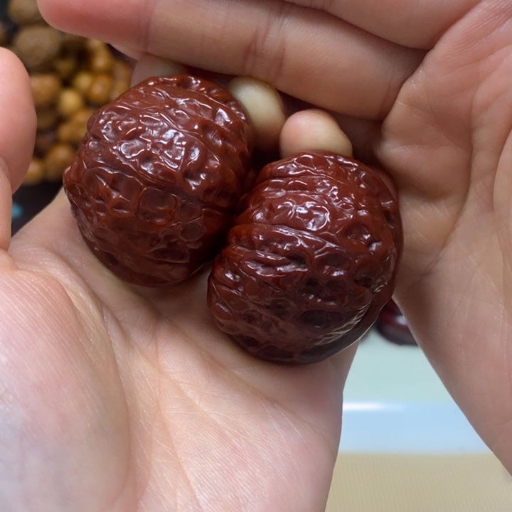 文玩核桃吊坠南瓜41度44