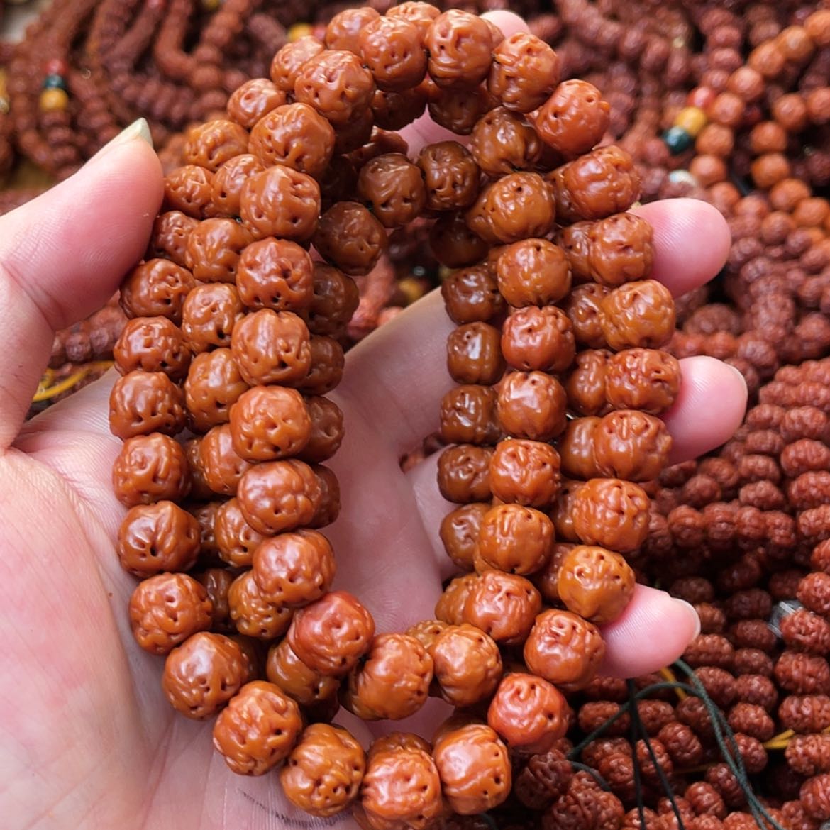 【闪购商品】手串金刚菩提10佛手108