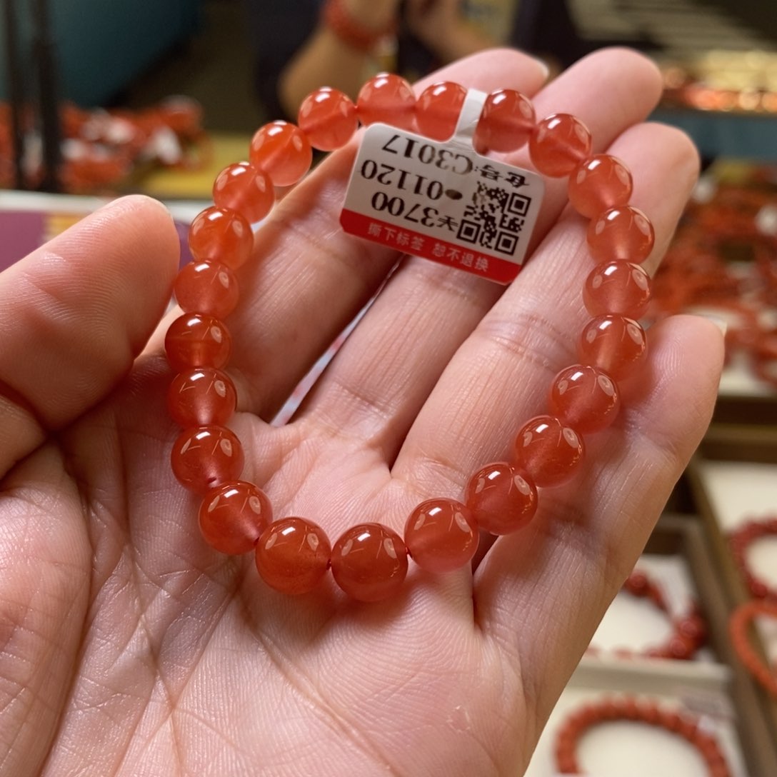 未镶嵌手串南红玛瑙