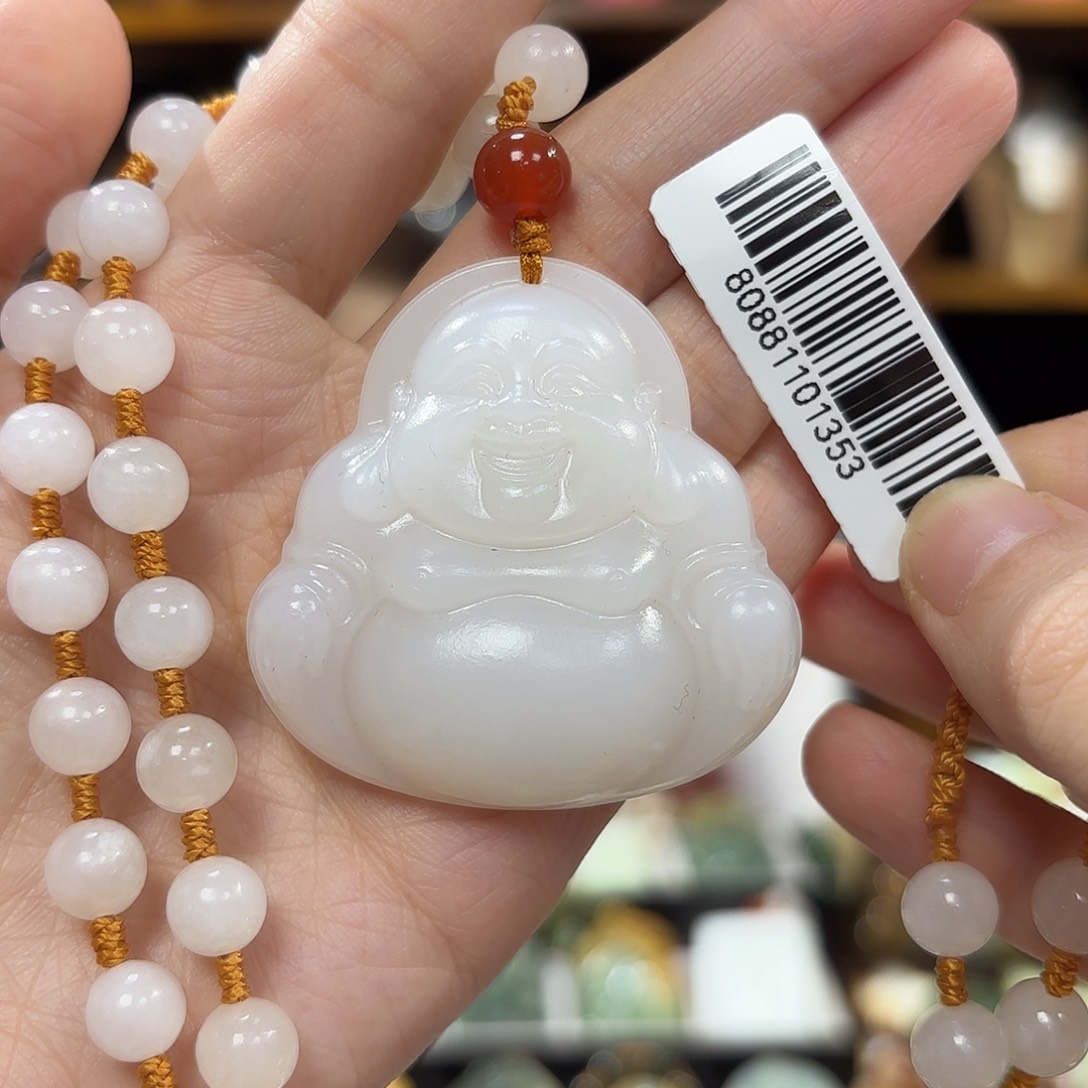 和田玉佛公吊坠未镶嵌