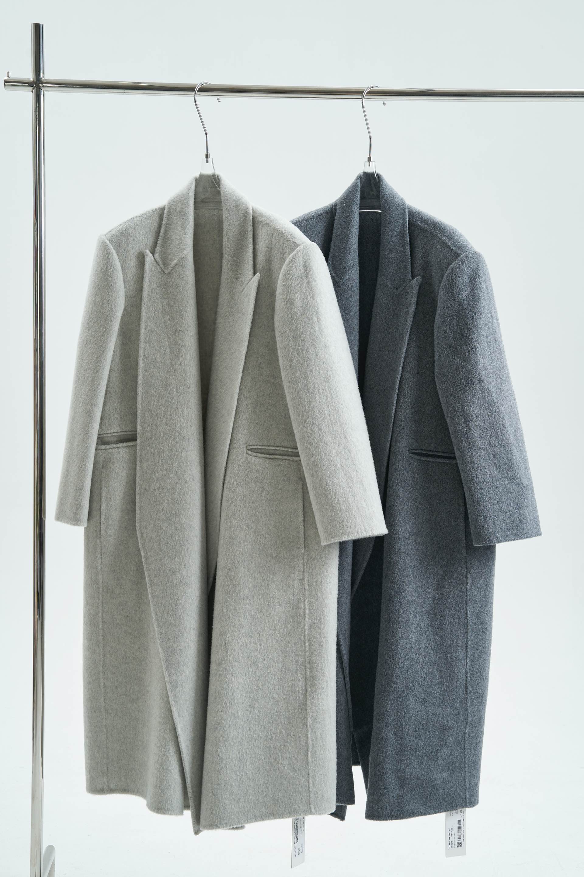 HTT小众设计感原创百搭纯色长款外套5313191