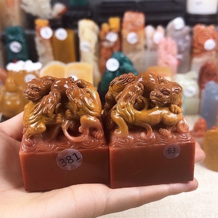 寿山石印石寿山石雕刻