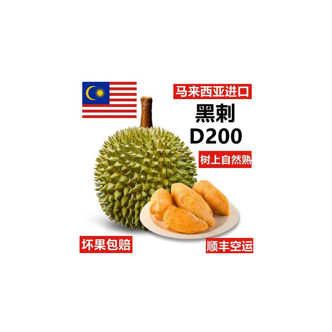 直播专享价--马来西亚直发D200黑刺【一果一称  】
