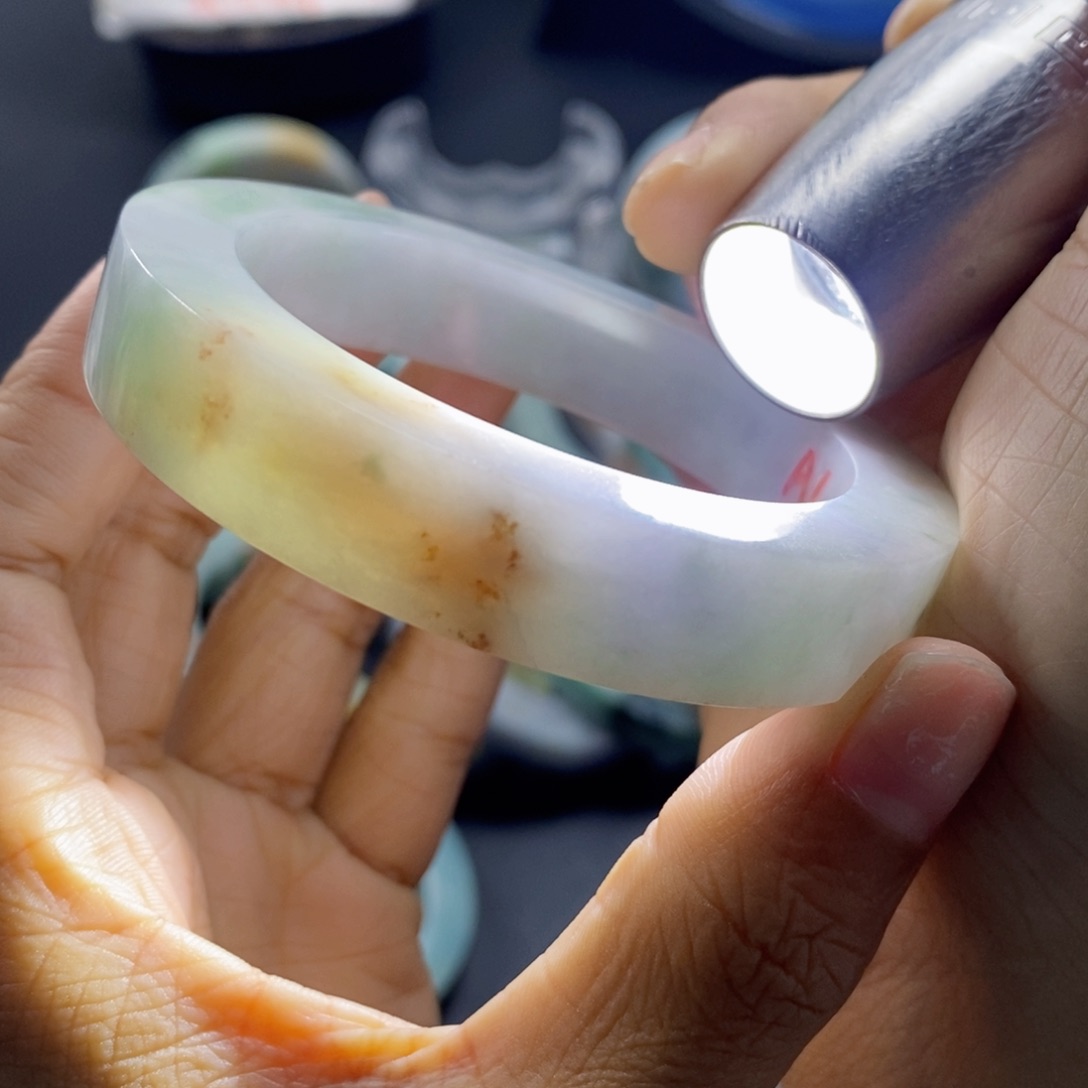 定制翡翠翡翠手镯未镶嵌