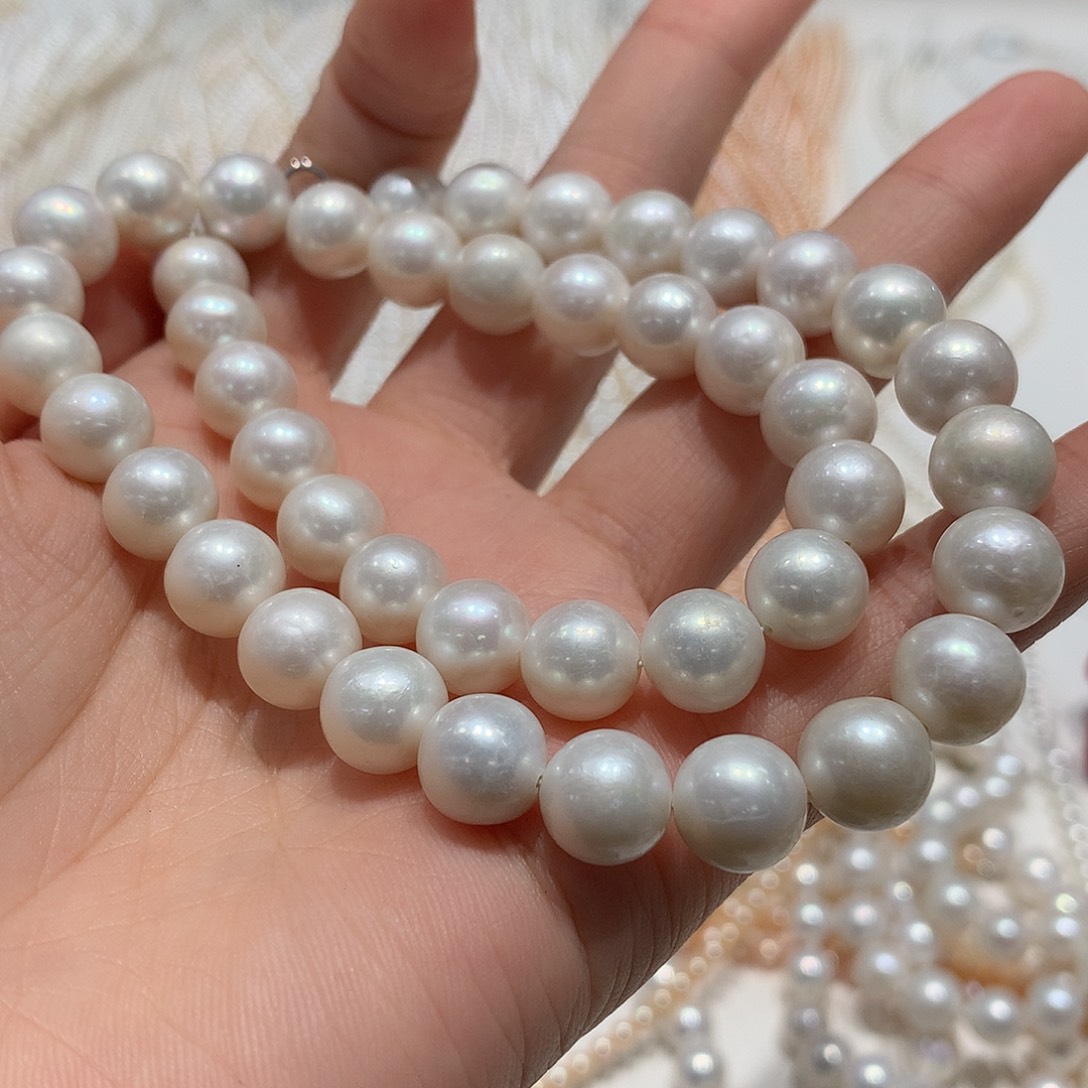 静***️淡水珍珠9-10未镶嵌