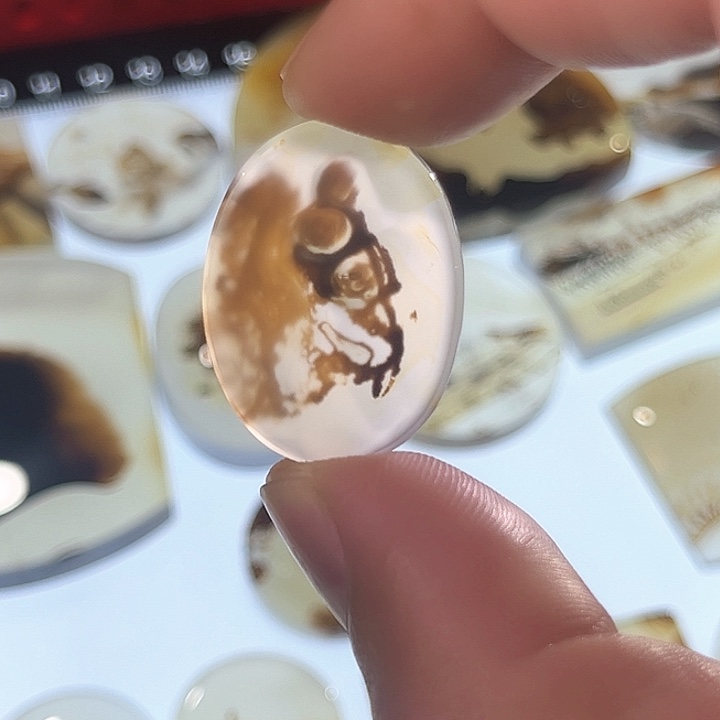 玛瑙/玉髓未镶嵌吊坠(不含链)