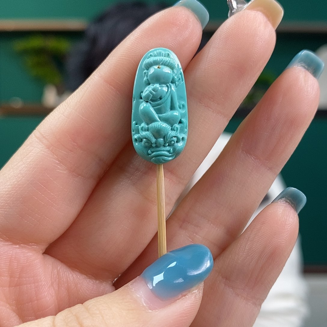 绿松石珠宝奇石未镶嵌