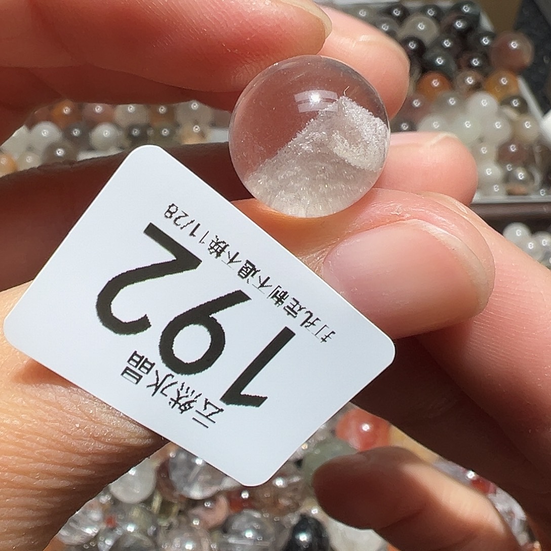 珠宝半成品水晶未镶嵌