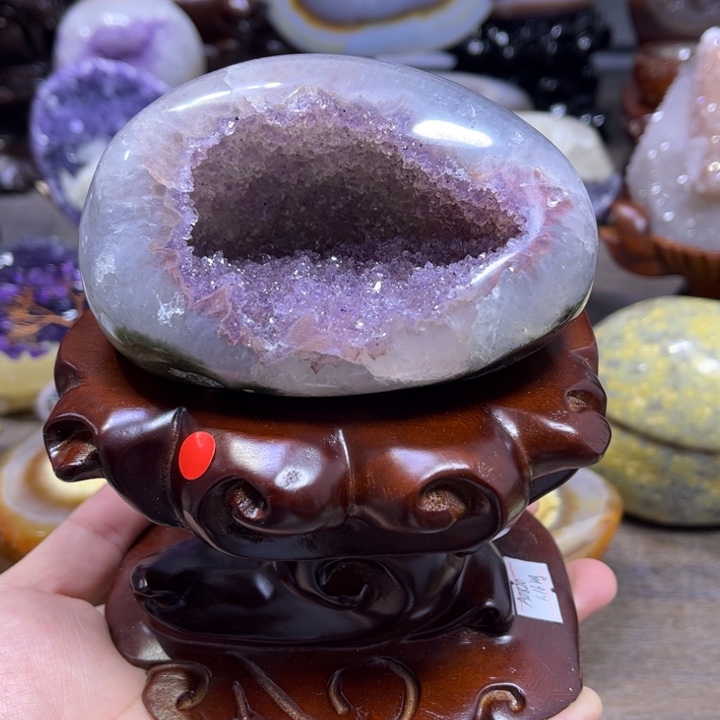 紫晶摆件未镶嵌摆件