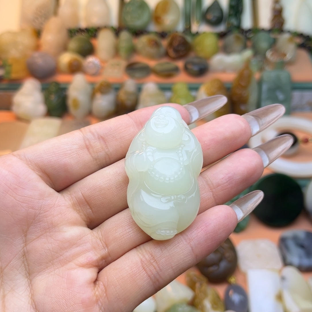 和田玉颈饰未镶嵌?***好