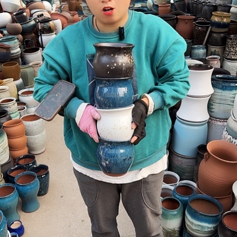 口14高14瑕疵颜色随机四个。 