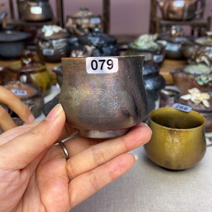 壶裸柴烧陶瓷茶具