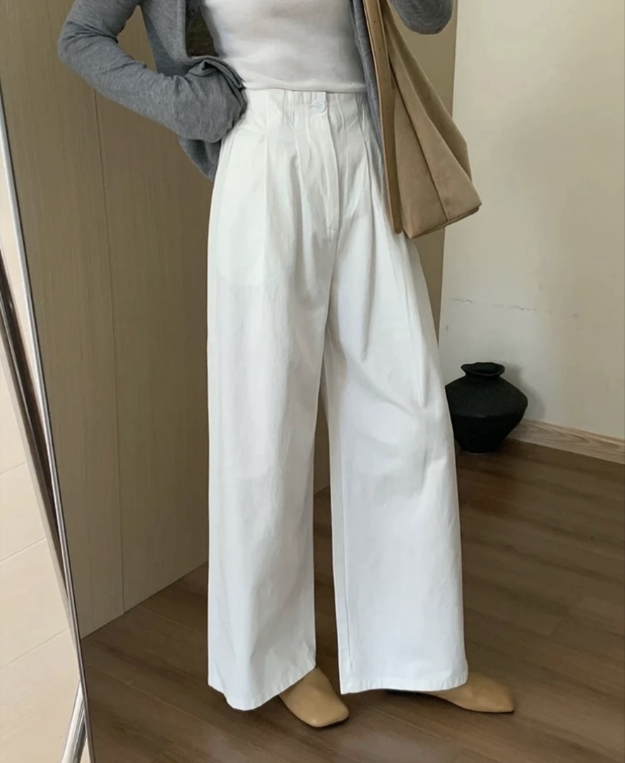 2025新款9分阔腿裤百搭洋气直播间选款休闲薄款