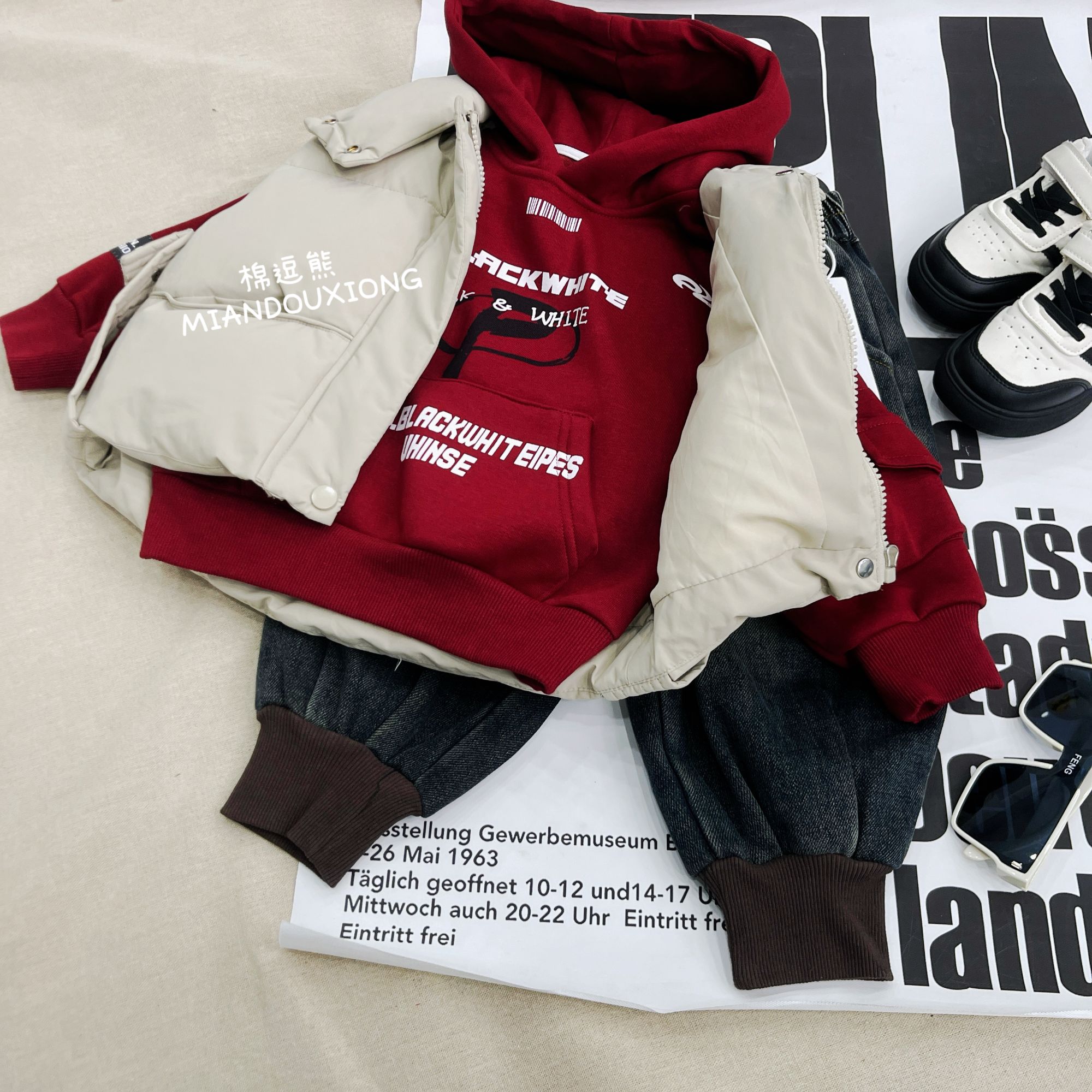 【棉逗熊品牌】男童韩版冬冬季休闲中小童百搭洋气马甲-17112