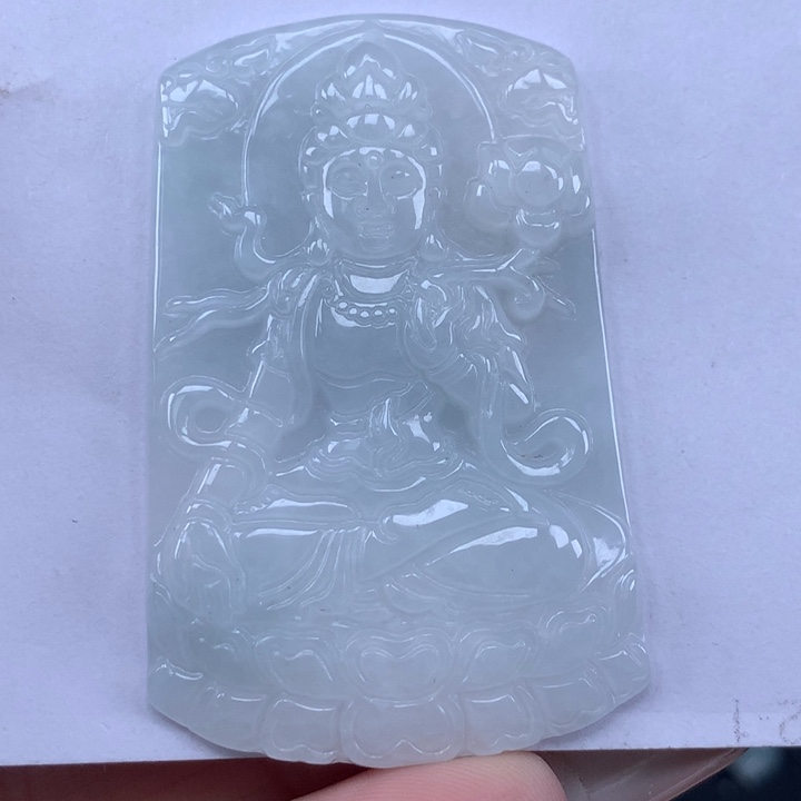 颈饰未镶嵌翡翠大势至