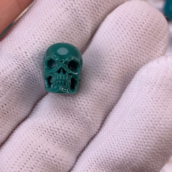 绿松石未镶嵌配饰蓥9.3