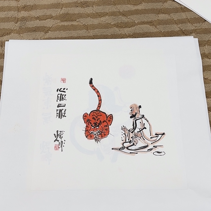国画花鸟的翅膀和翅膀都是35x 35