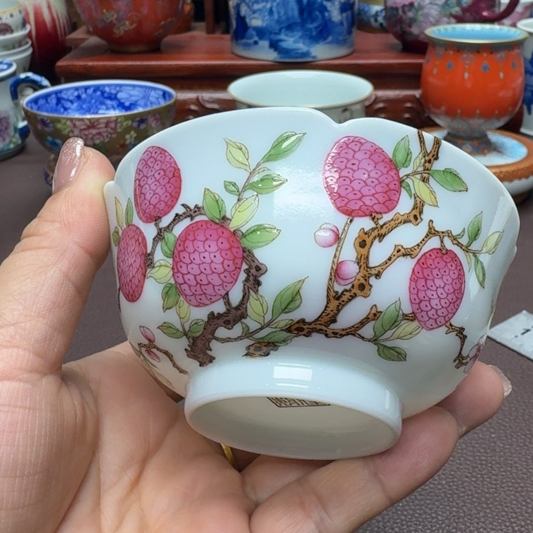 瓷片景德镇仿古手工制作精品展示