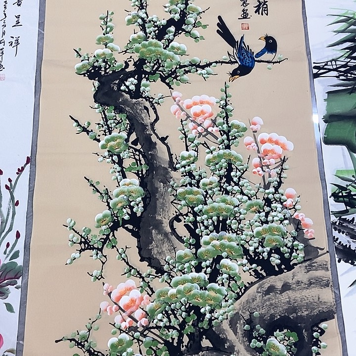 小周画廊的直播间