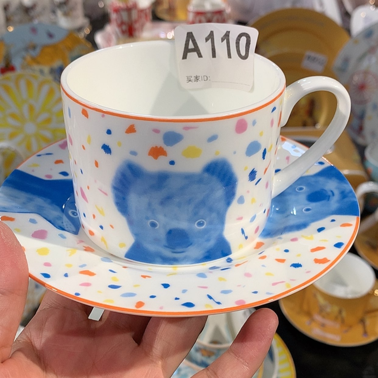 【闪购商品】瓷片杯碟