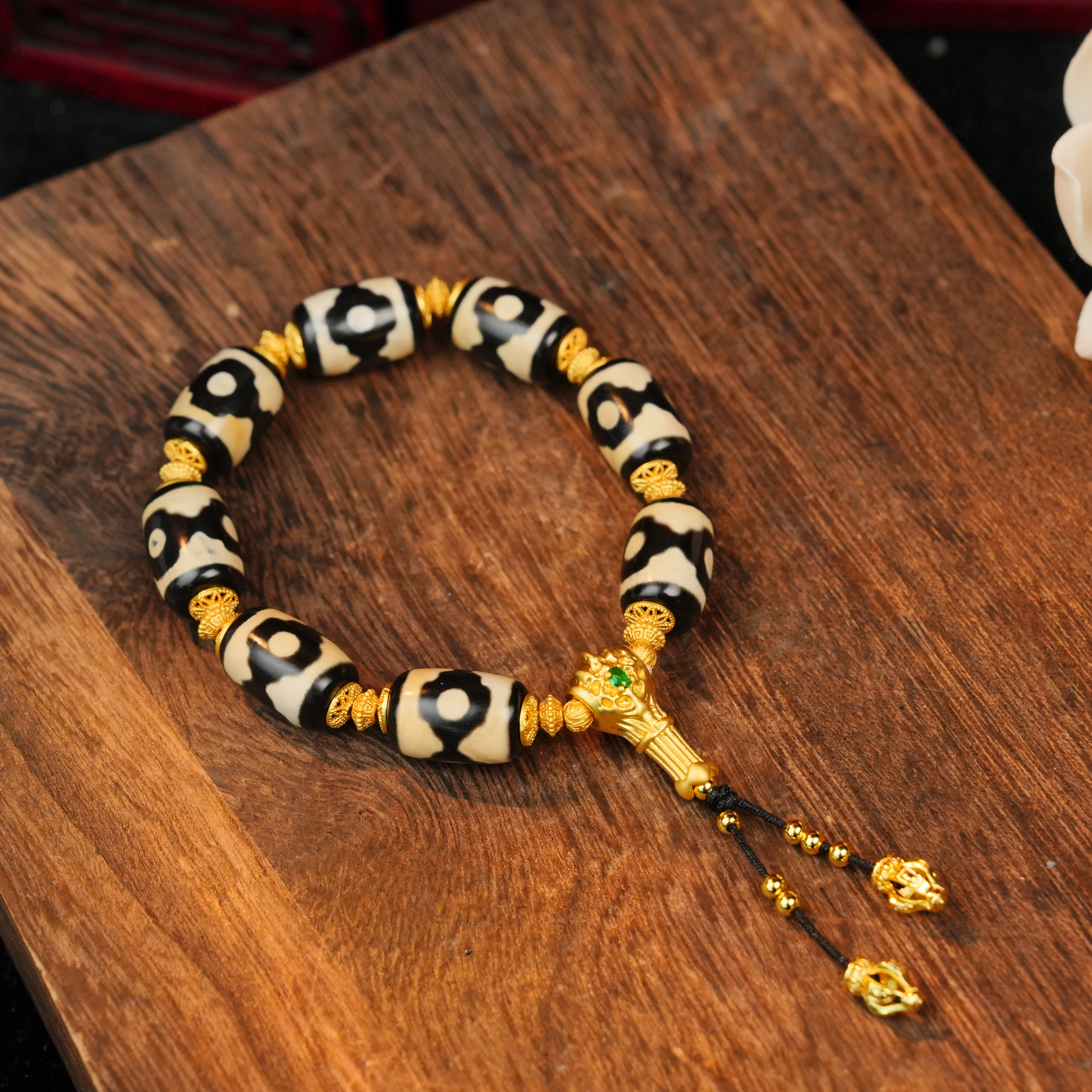 坛城三Y珠珠玛瑙手串LNR0200157