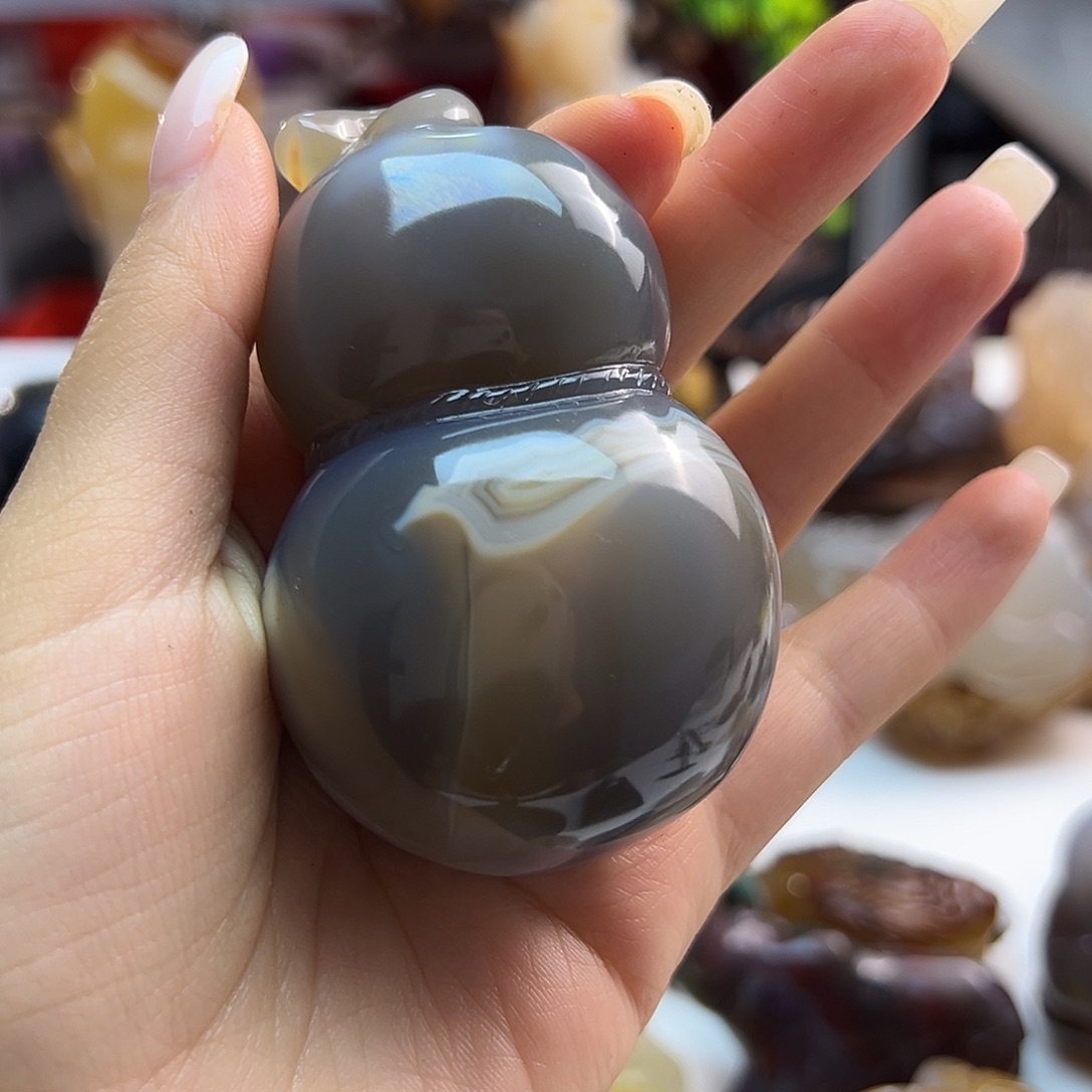 玛瑙/玉髓未镶嵌颈饰