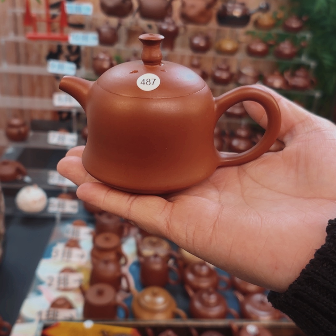 朱泥茶壶涌朱泥茶壶110C