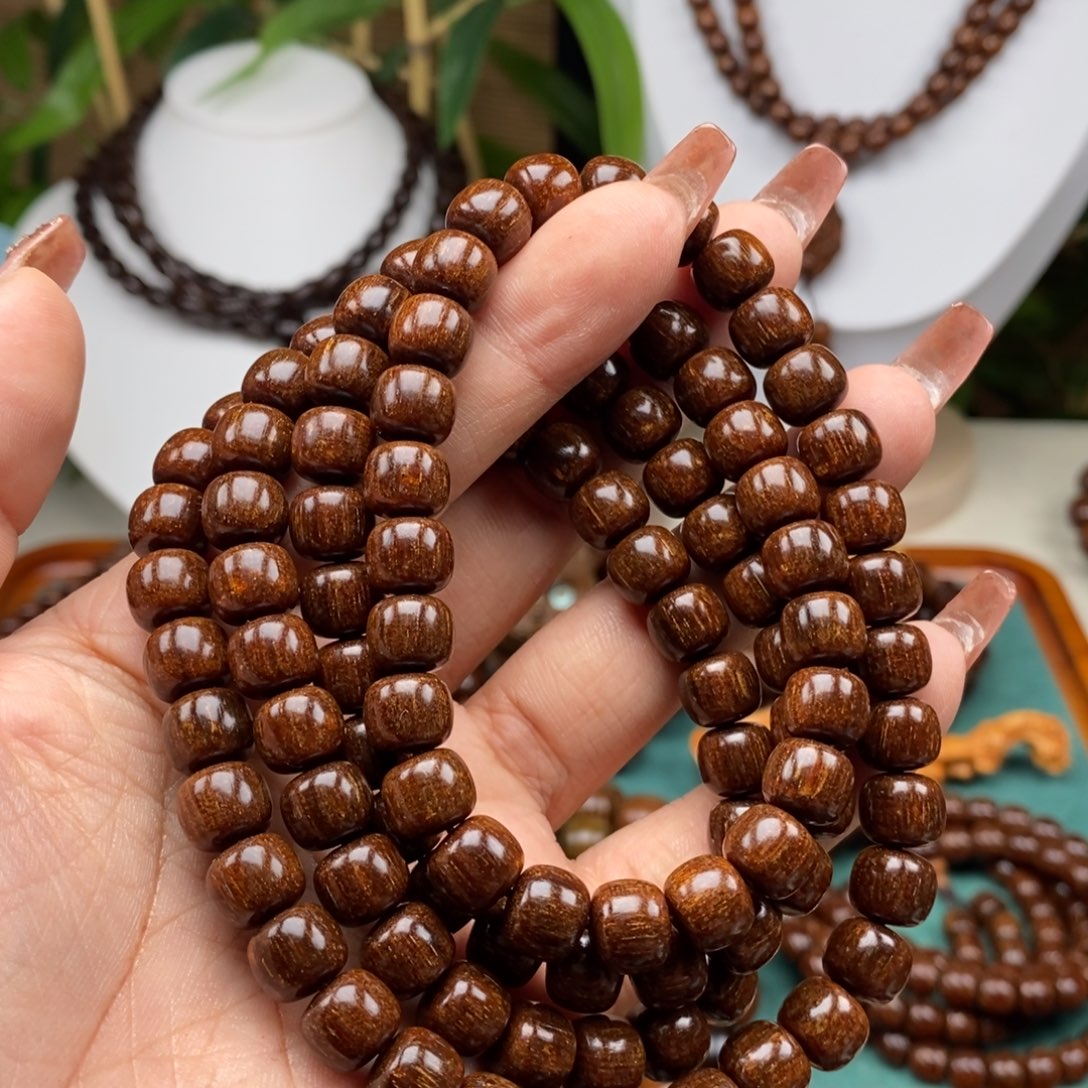 贡木手串/手链贡木8×9红果冻星空