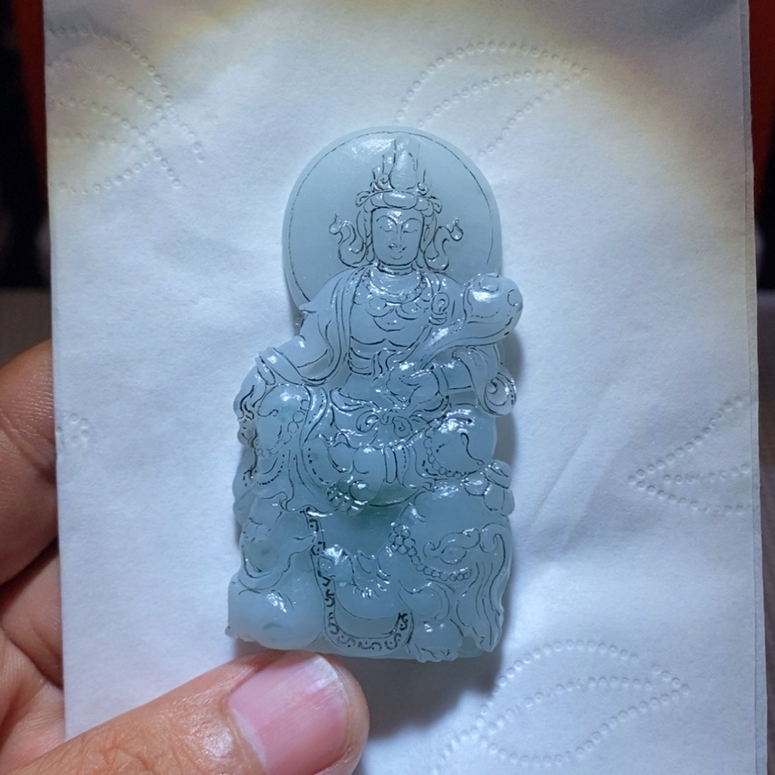 请***哥定制翡翠未镶嵌挂