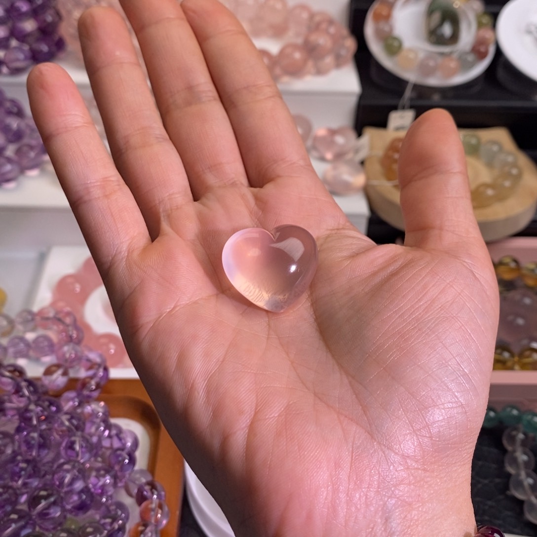 水晶手链未镶嵌茜**姐爱心