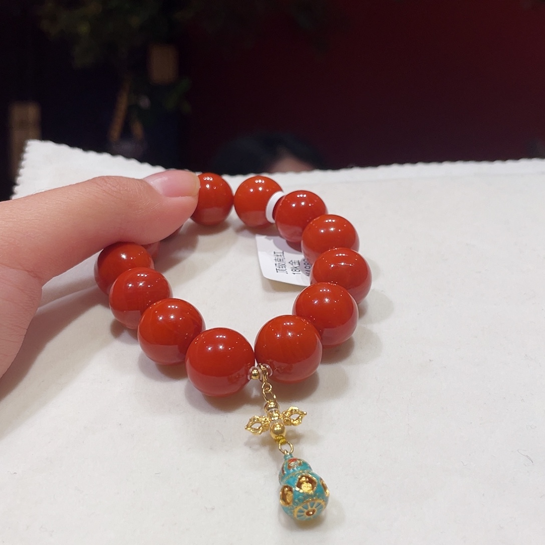 南红玛瑙未镶嵌手串