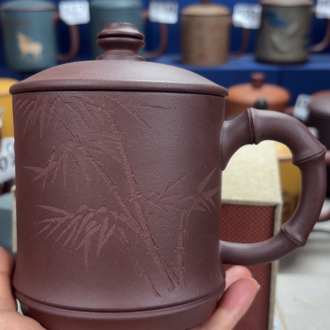 紫砂茶杯紫砂盖杯